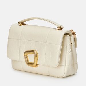 Songmont Small White Chocolate Bag